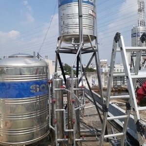 Lọc nước giếng khoan dân dụng bình inox 304