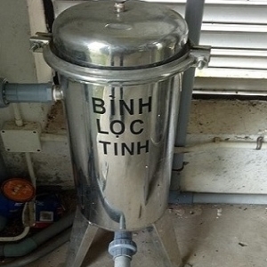 BÌNH LỌC TINH INOX 5 LÕI 20