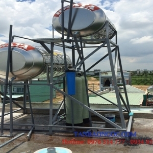 Lọc nước giếng khoan dân dụng bình composite